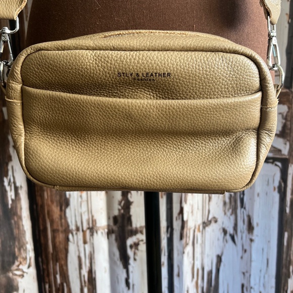 Stly & leather fashion crossbody bag - Picture 4 of 7